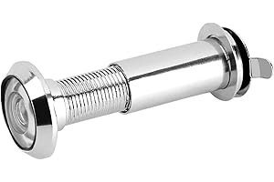 LYRLODY Security Peek Peep Holes For Door, 220-Degree Large Door Viewer Wizjery do Drzwi Przednich do Home Office Hotel z Wytrzymałą Osłoną Prywatności dla Drzwi 35 Mm-55 Mm
