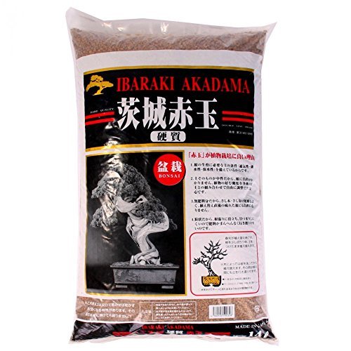 Bonsai-Erde Akadama 5-10 mm Ibaraki hart 2 Liter