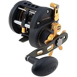 Penn - Carrete de pesca, color negro
