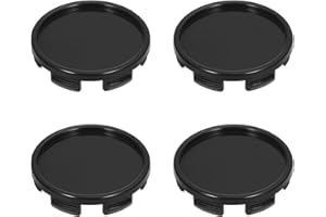 Lechnical 4PCS 55mm Tapas centrales de Rueda de Coche Buje Llanta Llanta Tapa de buje Cubierta Universal ABS