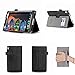 Produktbild ISIN Tablet Fall Serie Lenovo Tab 4 8 Plus TB-8704F,TB-8704N und TB-8704X 8,0 Zoll Tablet Premium PU-Leder Schutzhülle Taschen mit Handschlaufe,Stylus Halter und Kartenschlitz (Schwarz)
