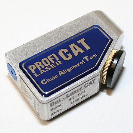 PROFI LASER CAT Alu, Punktlaser/Custom – Kettenfluchtmessgerät „Laser Cat“ Ermöglicht jedem Mechaniker schnelles und exaktes Arbeiten. - 2