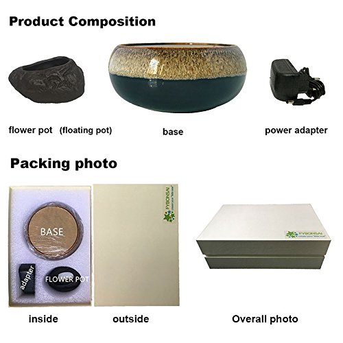 High-Tech Produkt Air Bonsai Lenker Radaufhängung Blumentopf Topfpflanzen Levitate Geschenk - 6