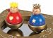 Lelin 3 PC Kids Wooden Dancing Royal King & Queen Musical Sound Box Toy - Melody (The Swan Lake Suite by Tchaikovsky)
