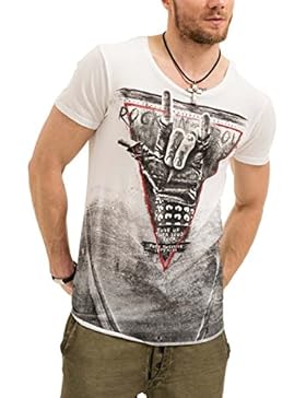 trueprodigy Casual Herren Marken T-Shirt mit Aufdruck, Oberteil cool und stylisch mit Rundhals (kurzarm & Slim...
