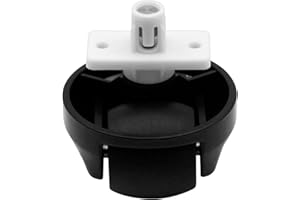 Fixbetter Roue avant roue silencieuse, pneu pour Roborock S8/Plus/S8 Pro Ultra/S7/Q7/S6/S5/G20/G10S/G10/T7S/S65/S55 Max/S65 Pure Series