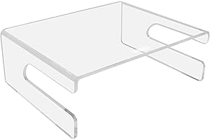 Desq 1537 Support de moniteur de haute qualité acrylique transparent