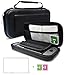 Produktbild Dailylux Hart Reise Tasche Schutzhülle für Nintendo Switch Etui Case Cover mit Reißverschluss Handschlaufe mit Pack Bildschirmschutz-Schwarz