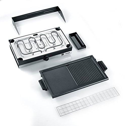Severin KG 2367 Barbecue-Grill Smart-Line, schwarz / edelstahl gebürstet - 5
