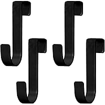 4 Ganci Da Porta In Acciaio - Appendiabiti Senza Fori | Per Camera, Bagno, Cucina - Foto 3