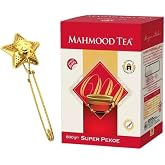 Seylan Pekoe D&ouml;kme &Ccedil;ay 800 gr ve Yıldız Tasarımlı Gold Paslanmaz &Ccedil;elik &Ccedil;ay S&uuml;zgeci Bundle