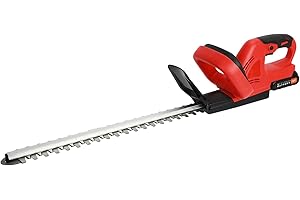 YIRTREE Hedge Trimmers,Powerful Batteries Rechargeable Cordless Trimmer,800W Electric Cordless Hedge Cutter,51CM Dual Action Blades for Garden Plant Pruning & Trimming & Garden UK Fast Arrive