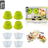 LILY COOK-LILY COOK-Juego de 4 moldes moldes Ti'Baba