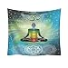 Produktbild Qmber 2019 Psychedelic Tapisserie Bohemian Mandala Hippie Bunter Baum Tapisserie Bunt Baum Wandteppich für Psychedelic Forest Birds Mode Muster Frische Buddha Art Dekorativ/E