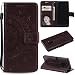 Produktbild Galaxy S9 Plus (S9 +) Flip Handyhülle,Galaxy S9 Plus (S9 +) Kunstleder Hülle,Leeook Retro Elegant Braun Mandala Blumen Muster Malerei Weich Silikon Back Cover Pu Leder Magnetverschluß Klapphülle Wallet Handytasche im Bookstyle mit Standfunktion Karteneinschub Lanyard Schutzhülle Brieftasche Etui für Samsung Galaxy S9 Plus (S9 +) + 1xSchwarz Eingabestift-Mandala Blumen,Braun