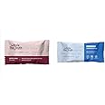 The Whole Truth - Protein Bars | Double Cocoa | Pack of 6 & The Whole Truth - Energy Bars | Almond Choco Fudge | Pack of 6 x 40g