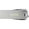 SanDisk Ultra Luxe USB 3.2 Flash-Laufwerk 128 GB (USB 3.2 Gen 1- und USB 3.0-fähig, 400 MB/s, Passwortschutz, Software zur Da