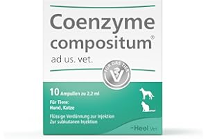 Coenzyme compositum ad us. vet. 10 Ampullen. Bestandteil der SUC-Kombination | Natürliches Tierarzneimittel für Hunde und Katzen | Made in Germany