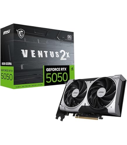MSI VGA GEFORCE RTX 3050 VENTUS 2X E 6G OC RTX3050 6GB GDDR6 96B