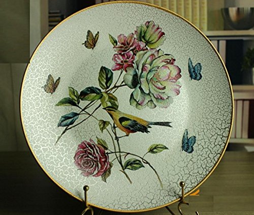 SU@DA Vintage regalos de ver cerámica de decorativas placas de pared/