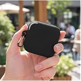 Nothing CMF Buds Pro 2 Kılıf V2 Askı Aparatlı Mat Silikon Siyah