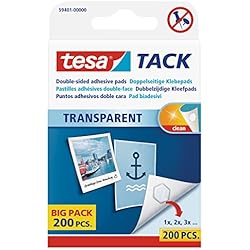 tesa Tack 200 Pastilles adhésives Double-face