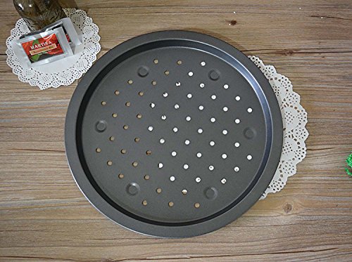 Fanaticism 2 Stück Antihaftbeschichtetes Pizzablech Ø 35 cm - 3