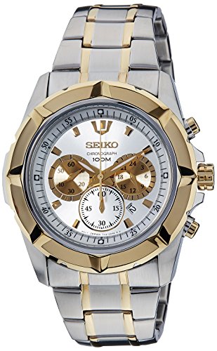 Seiko Lord Chronograph White Dial Mens Watch - SRW024P1 RS.19124 (22.00% Off) - Amazon