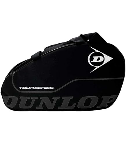 Borsa Porta Pale Bullpadel Casual Black BPP25016, Capiente E Resistente In Poliestere 600D, Con Scomparto Ventilato Per Scarpe E Vestiti