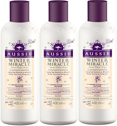 Aussie Winter Miracle Conditioner 250ml - Pack of 3