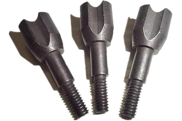 SHARROW 12pcs Pointe de Fléche de Marteau 125 Grain 100 Grain Hammer Broadheads Conseils de Flèche de Jeu de Petit Animal