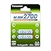 Price comparison product image Panasonic 4784 HR-3U BK-3HGAE AA Mignon 2700 mAh Eneloop Rechargeable Battery