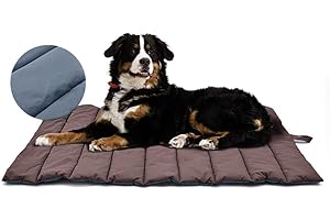 XIAPIA Cuccia Cane per Interno e Esterno, Cuscino Cane Grande, Cuscino Impermeabile per Cani, Letto Brandina per Cani in Resistente, Pieghevole