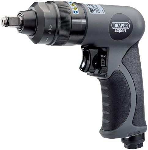 EXPERT 3/8" Sq. Dr. MINI COMPOSITE BODY SOFT GRIP AIR IMPACT WRENCH - Expert Quality, lower noise, low vibration twin hammer action and reverse one-hand, push button operation. Compact size and lightweight with ergonomic handle design for user comfort. The composite body makes this a lightweight but rugged tool that reduces operator fatigue and the 'cold sink' effect. Display carton.