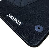 Kit completo de inserciones Opel Insignia Con logotipo bordado. Las medidas y los anclajes de la original. Ideal para renovar las alfombra de suelo de su coche.