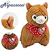 Produktbild Alpacasso 6,7 "Braun Plüsch Alpaka, süße weiche Kuscheltiere Spielzeug.