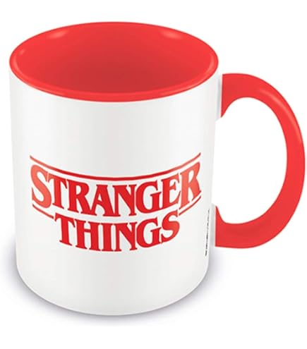 Tasse Stranger Things - Céramique 325ml - 10cm - Multicolore - Neuf Avec Emballage