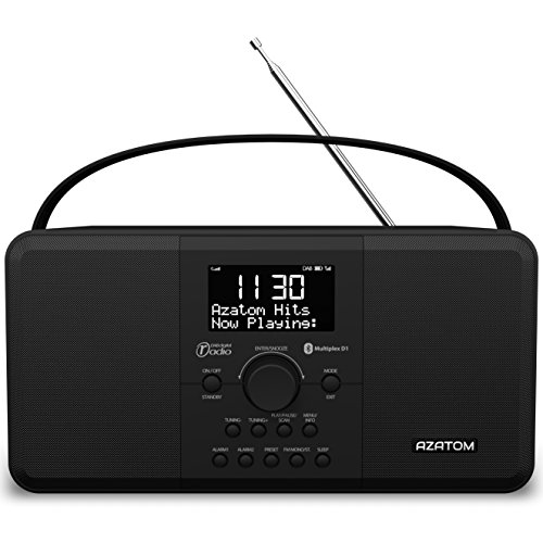 AZATOM ® Multiplex D1 DAB FM Compact True Digital Stereo Speaker System
