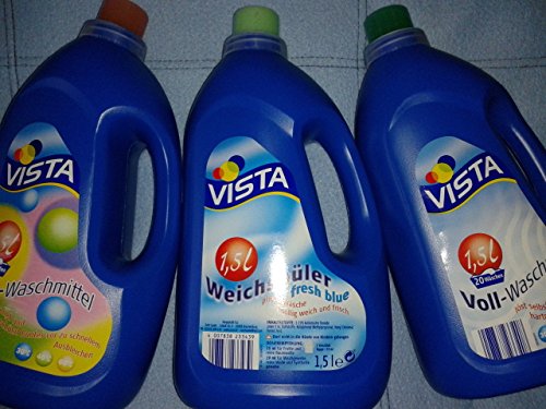 Preisvergleich Produktbild Flüssigwaschmittel Vista 1,5 L flüssiges Vollwaschmittel