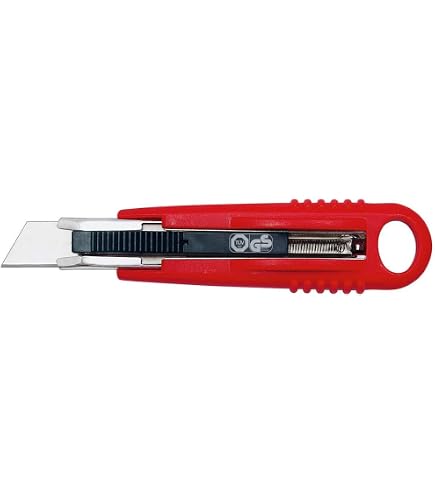 RAJA Lama di ricambio per cutter, Acciaio, 18 mm (confezione 10 pezzi