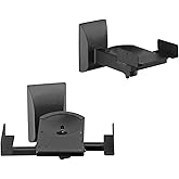 suptek SPM201 Speaker Wall Mount, Speaker Stand for Large Ambient Speakers, Holds up to 25 kg, Car Speaker Mount (Pack of 2)