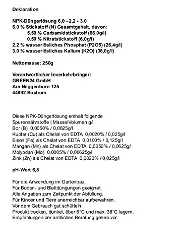 Koniferen Dünger Tannen, Fichten, Kiefern düngen, Premium Flüssigdünger aus der Profi Linie - 5
