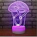 Produktbild Neuheit 7 Farbwechsel Led Baseball Handschuh Junge Geschenke 3D Nachtlichter Tischlampe Baby Nacht Sportartikel Schlafzimmer Dekoration