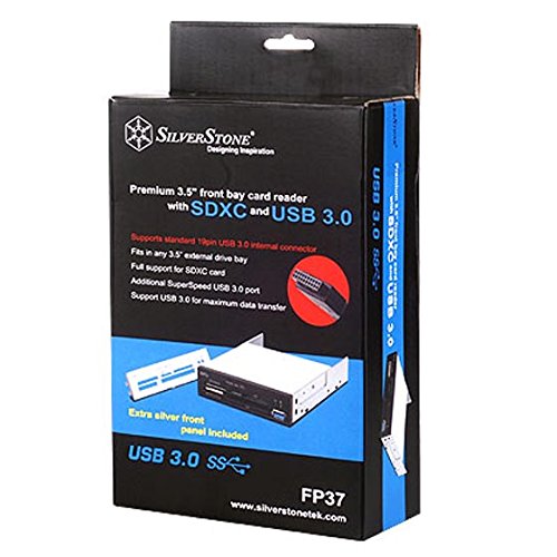 SilverStone SST-FP37B SDXC Kartenleser USB 3.0 - 9