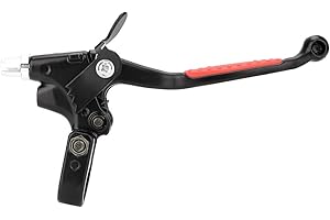 Tbest Motorrad bremsgriff, Bremskupplungshebel motorrad fahrrad langen griff kupplung bremshebel griff Ersatz für 50/60/80 motorisierte fahrrad