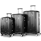 Flieks Hartschale Trolley Koffer Reisekoffer Zwillingsrollen Kofferset...