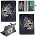 Produktbild Ooboom® Samsung Galaxy Tab S 10.5 Hülle PU Leder Tasche Schutzhülle Cover Case Wallet Brieftasche Standfunktion mit Kartenfächer Magnetverschluss für Samsung Galaxy Tab S 10.5 T800 - Löwe