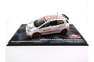eligor Fiat Abarth Grande Punto S2000 Rally Monte-Carlo 2009 1/43 Eaglemoss