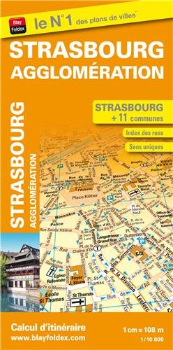 Download Plan de ville de Strasbourg et de son agglomération - Echelle : 1/10 8000 Download Plan de ville de Strasbourg et de son agglomération - Echelle : 1/10 8000