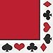 Produktbild Nana 's Party Versand Schnell Casino Party Geschirr & Dekorationen (Geburtstag/Servietten/Teller/Poker/Vegas) Einzigartige 16 Lunch Napkins